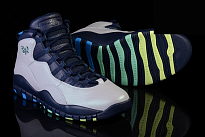Фото № 2 с приближением к товару «‎Nike Air Jordan 10 Retro Rio »