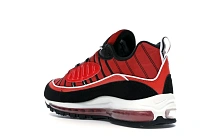 Фото № 2 с приближением к товару «‎Nike Air Max 98 Habanero Red Black»