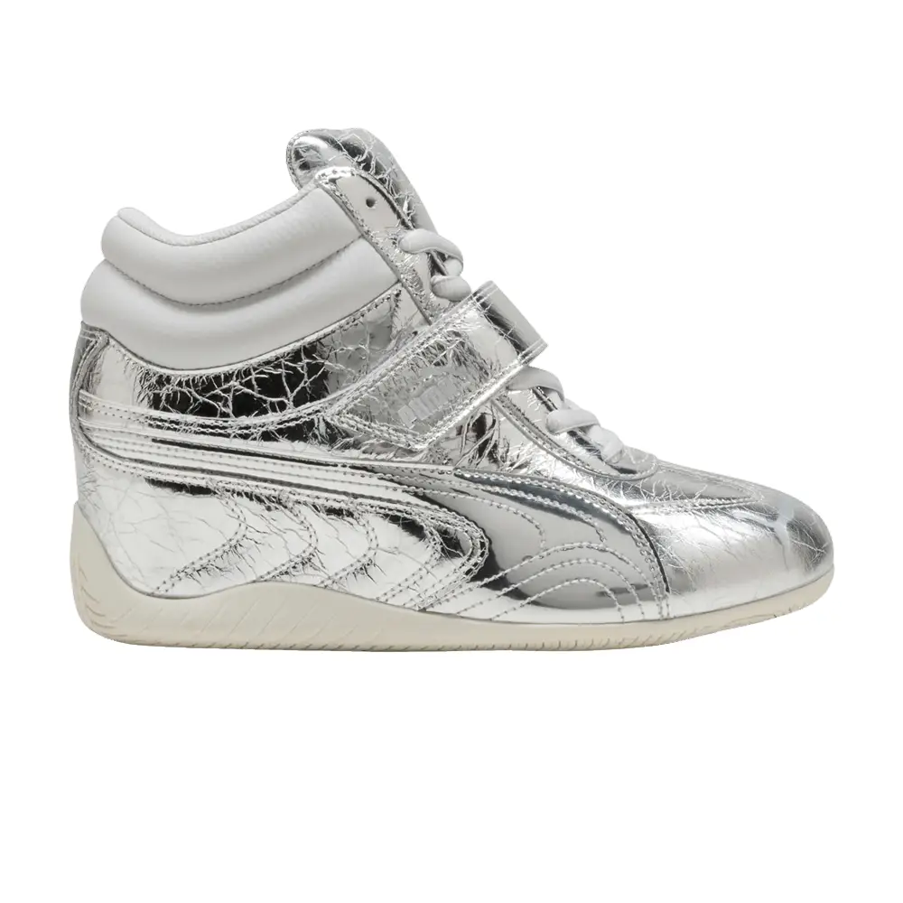 Puma Women's Speedcat Wedge Luster Silver Vapor Gray - 1