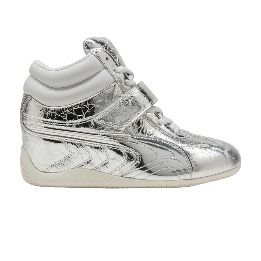 Фото № 1 с приближением к товару «‎Puma Women's Speedcat Wedge Luster Silver Vapor Gray»