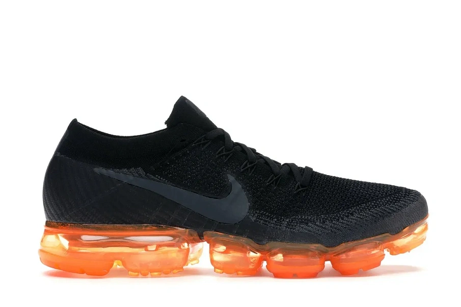 Фото № 1 с приближением к товару «‎Nike Air VaporMax Black Orange»