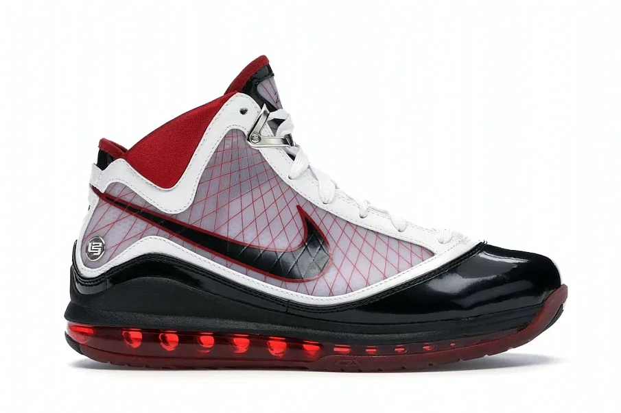 Фото № 1 с приближением к товару «‎Nike LeBron 7 White/Black-Varsity Red»
