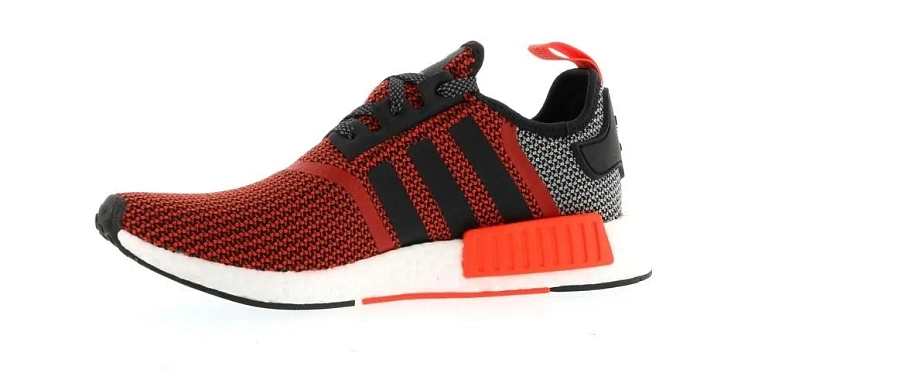 Фото № 4 с приближением к товару «‎adidas NMD R1 Lush Red»