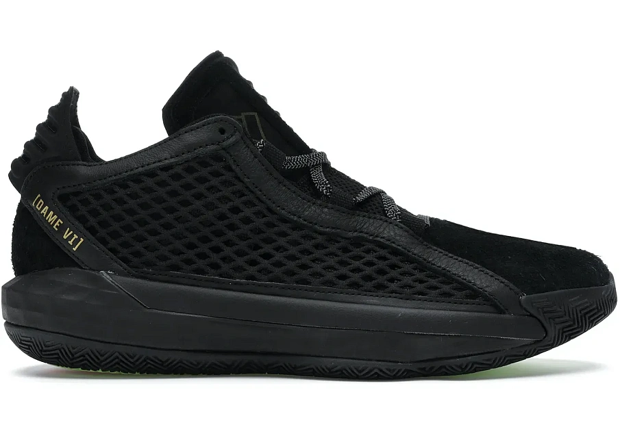 Фото № 1 с приближением к товару «‎adidas Dame 6 Leather Black Gold»
