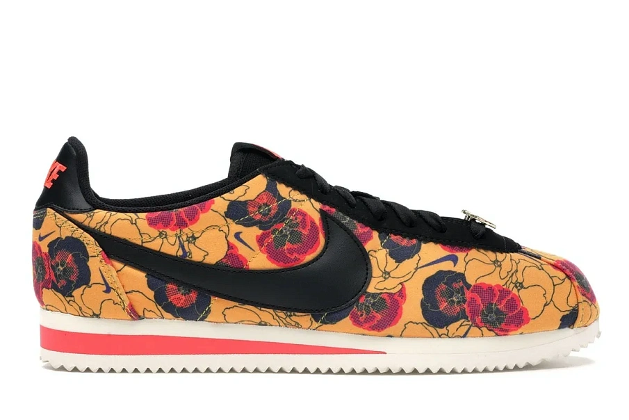 Фото № 1 с приближением к товару «‎Nike Classic Cortez LX Floral Pack Gold »