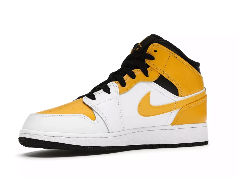 Фото № 6 с приближением к товару «‎Jordan 1 Mid University Gold »