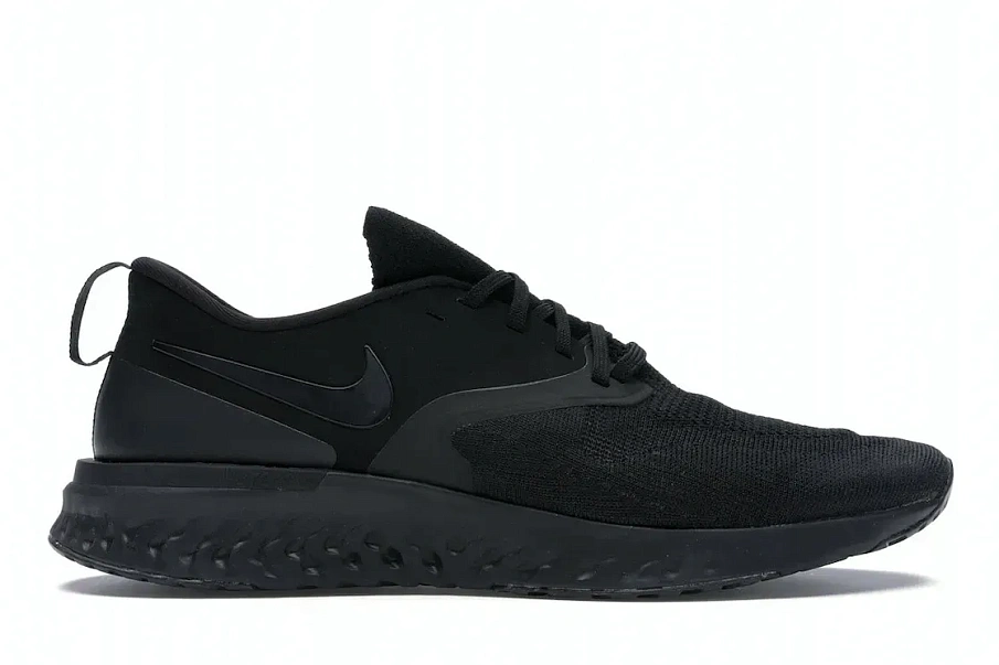 Фото № 1 с приближением к товару «‎Nike Odyssey React 2 Flyknit Triple Black»