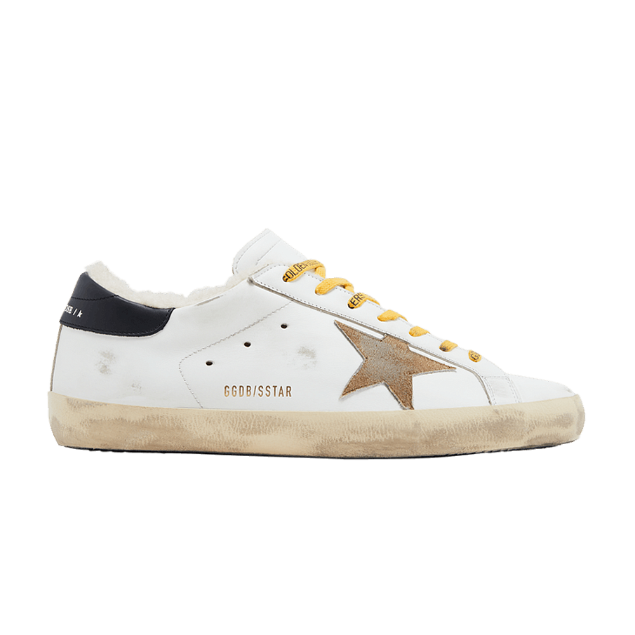 Фото № 1 с приближением к товару «‎Golden Goose Superstar White Brown Navy»