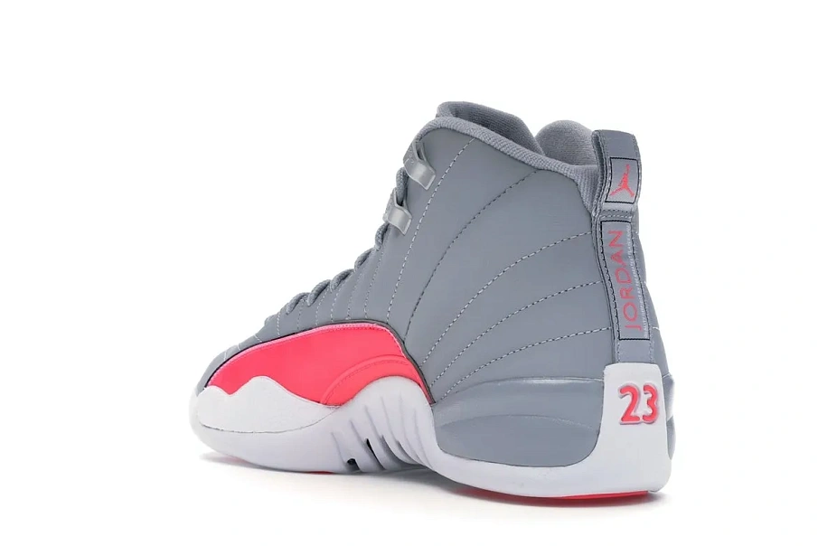 Фото № 6 с приближением к товару «‎Jordan 12 Retro Wolf Grey Racer Pink »