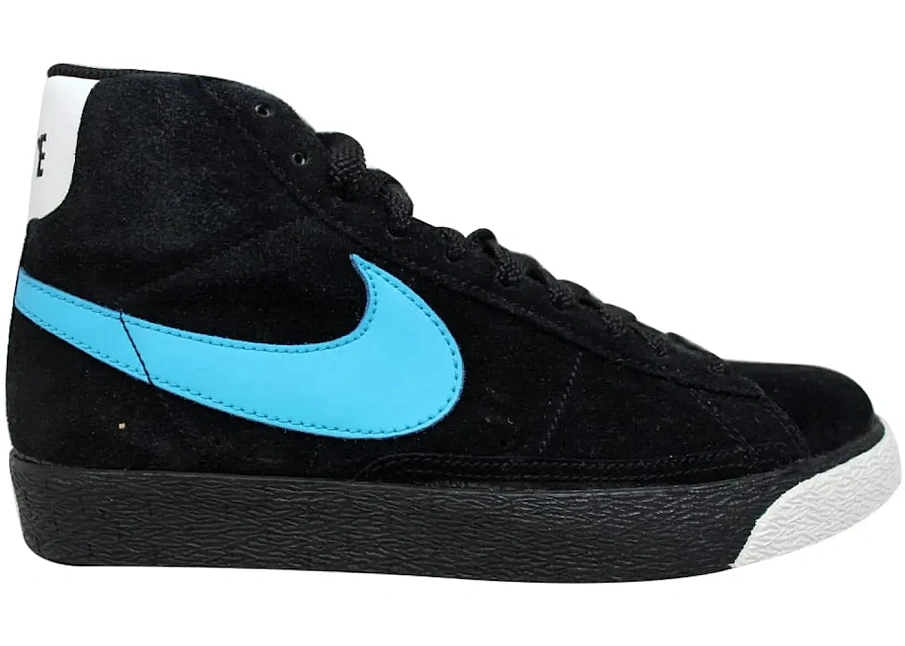 Фото № 1 с приближением к товару «‎Nike Blazer High Black/Vivid Blue-White»