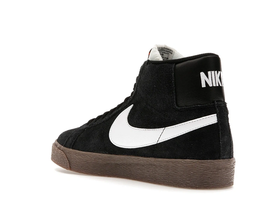 Фото № 6 с приближением к товару «‎Nike SB Zoom Blazer Mid Black White Dark Gum»