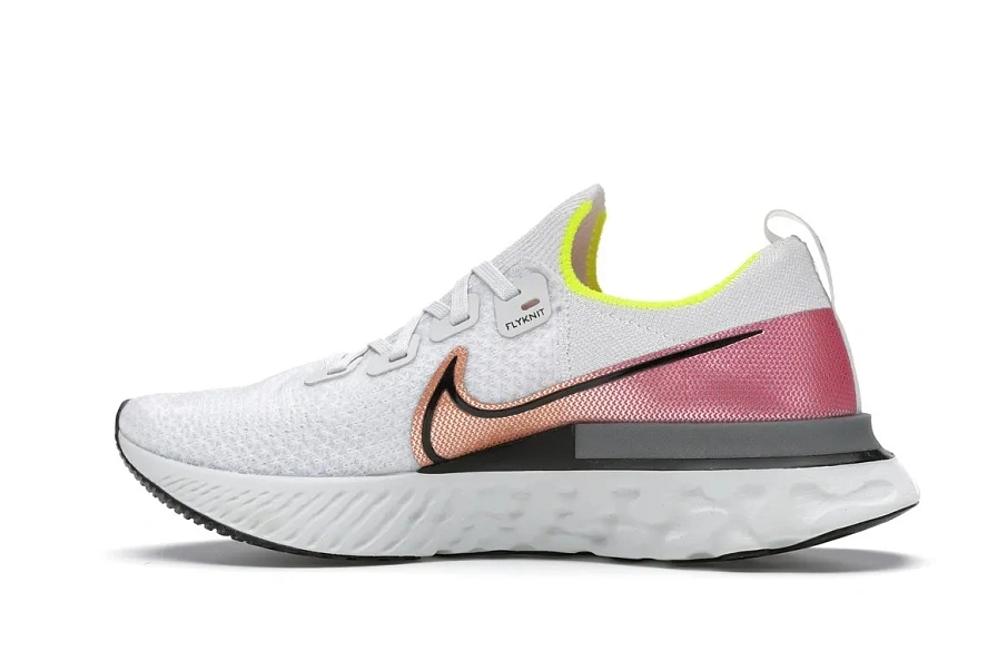 Фото № 6 с приближением к товару «‎Nike React Infinity Run Platinum Tint Pink Blast»