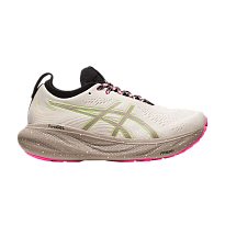 Фото № 1 с приближением к товару «‎Asics Women's Gel Nimbus 25 TR Nature Bathing - Lime Green»