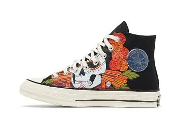 Converse Chuck 70 High Dia de los Muertos - Black - 4