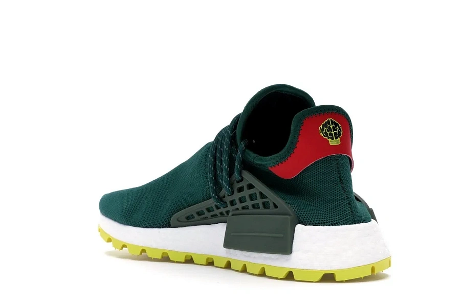 Фото № 6 с приближением к товару «‎adidas NMD Hu Pharrell NERD Green Yellow»