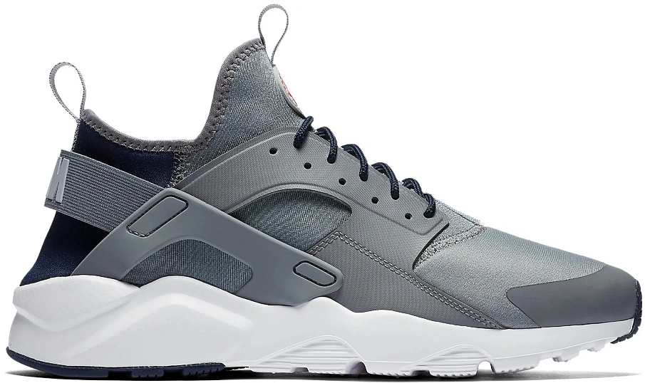 Фото № 1 с приближением к товару «‎Nike Air Huarache Run Ultra Grey Obsidian»