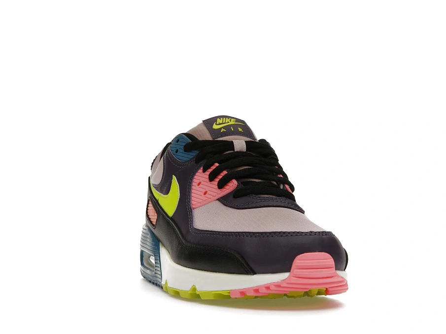 Фото № 2 с приближением к товару «‎Nike Air Max 90 Eggplant Volt »
