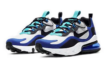 Nike Air Max 270 React GS 'Oracle Aqua Blue' (BQ0103-105) - 4
