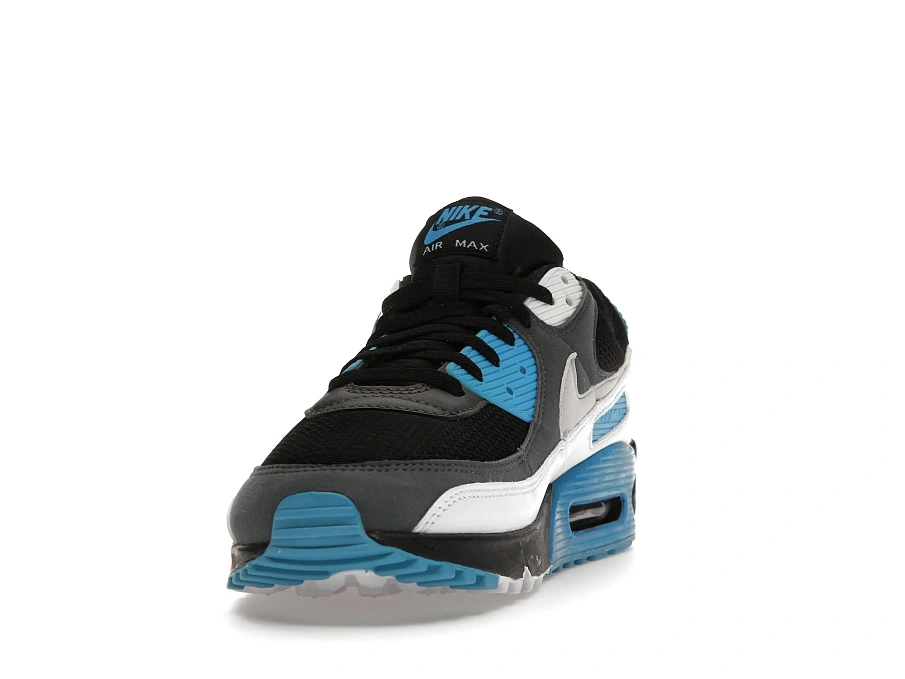Фото № 3 с приближением к товару «‎Nike Air Max 90 Reverse Laser Blue»