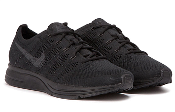 Nike Flyknit Trainer Running Shoes Black - 4