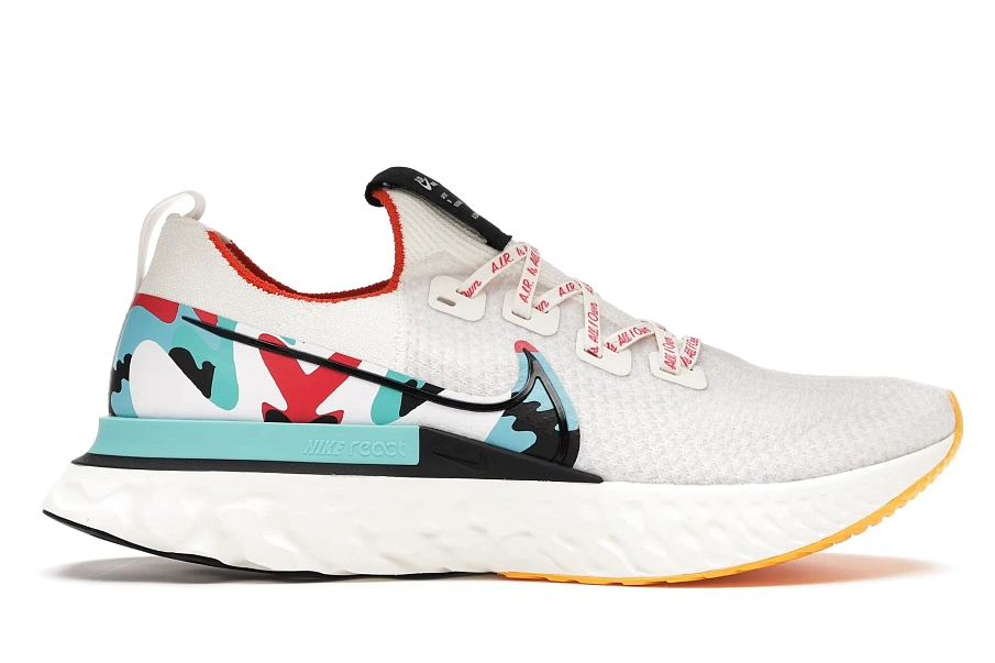 Фото № 1 с приближением к товару «‎Nike React Infinity Run Flyknit A.I.R Sail»