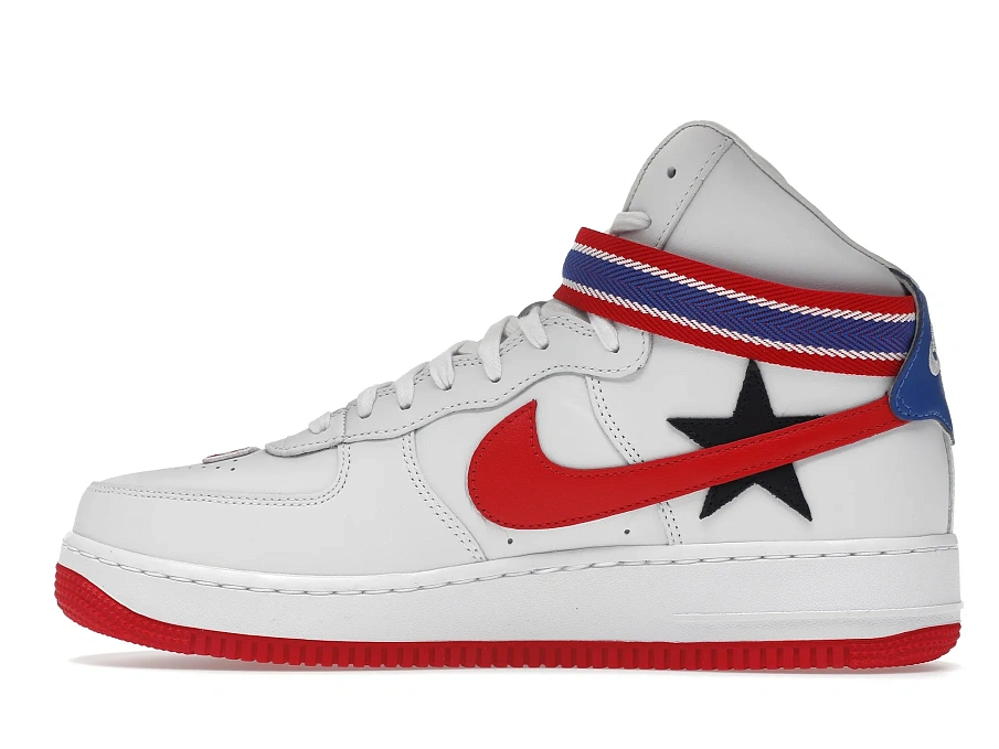Фото № 6 с приближением к товару «‎Nike Air Force 1 High Riccardo Tisci Victorious Minotaurs White»