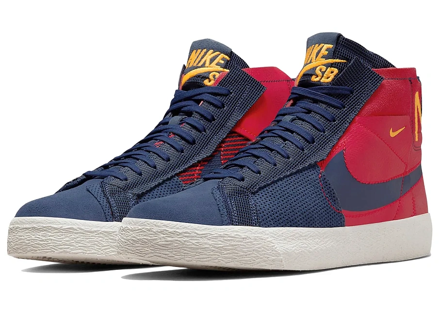 Фото № 1 с приближением к товару «‎Nike SB Zoom Blazer Mid Premium Deconstructed Barcelona»