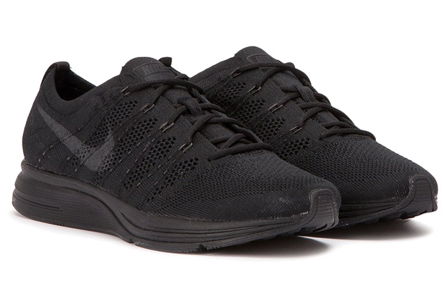 Фото № 3 с приближением к товару «‎Nike Flyknit Trainer Running Shoes Black»