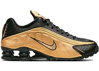 Фото № 1 с приближением к товару «‎Nike Shox R4 Metallic Gold Black»