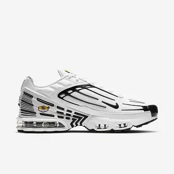 Nike Air Max Plus 3 Leather BlackWhite - 2