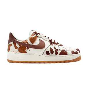 Nike Women's Air Force 1 Low Cow Print Brown