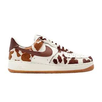 Nike Women's Air Force 1 Low Cow Print Brown
