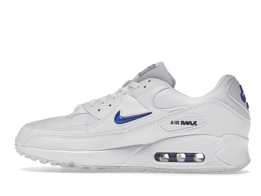 Фото № 5 с приближением к товару «‎Nike Air Max 90 Jewel White Royal»