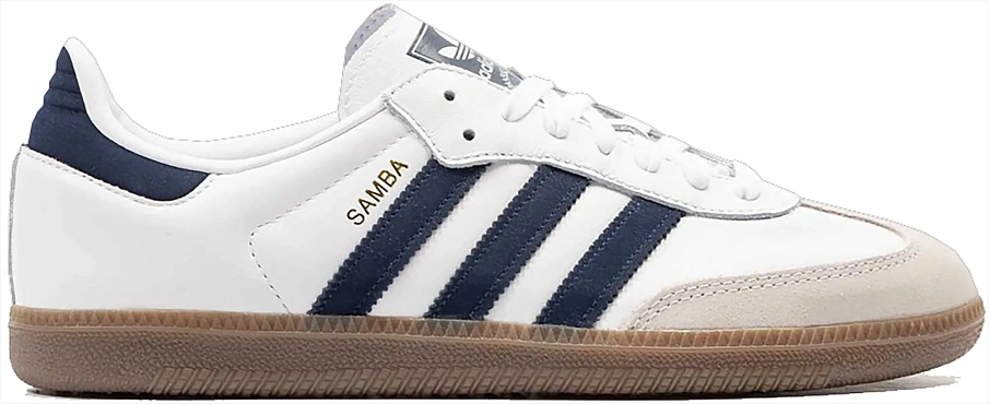 Фото № 1 с приближением к товару «‎adidas Samba OG Cloud White Collegiate Navy»