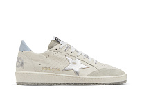 Фото № 2 с приближением к товару «‎Golden Goose Women's Ball Star White Blue Fog»