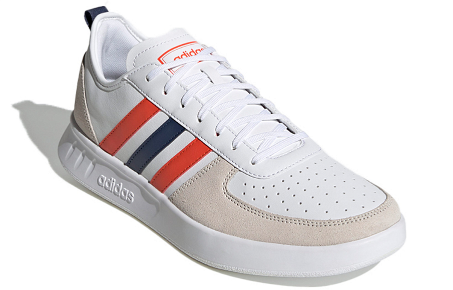 Фото № 3 с приближением к товару «‎adidas Court 80s WhiteRedBlue»