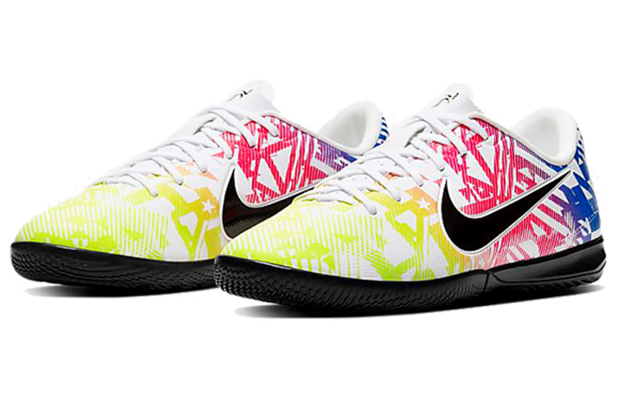 Фото № 3 с приближением к товару «‎Nike Jr. Mercurial Vapor 13 Academy Neymar Jr. IC Kids YellowPinkBlue»