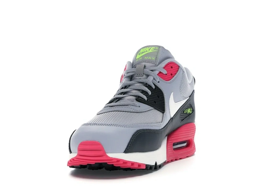 Фото № 2 с приближением к товару «‎Nike Air Max 90 Wolf Grey Rush Pink»