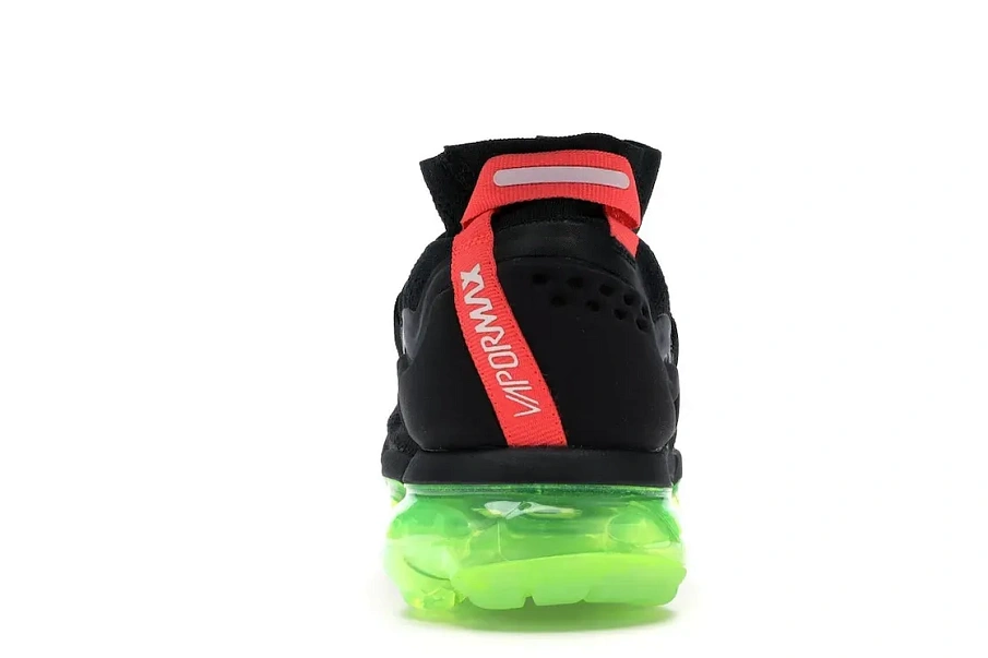 Фото № 4 с приближением к товару «‎Nike Air VaporMax Utility Black Volt Bright Crimson»