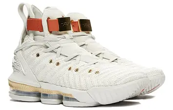 Nike Lebron 16 Hfr Basketball Shoes White - 2