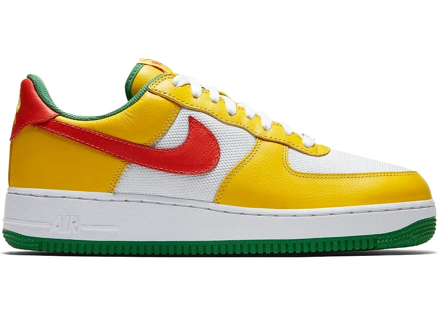 Фото № 1 с приближением к товару «‎Nike Air Force 1 Low Carnival Yellow (2017)»