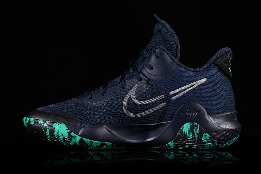 Фото № 3 с приближением к товару «‎Nike KD Trey 5 IX Obsidian Emerald»