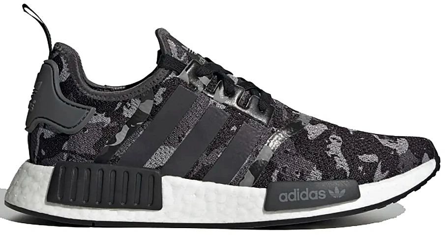 Фото № 1 с приближением к товару «‎adidas NMD R1 Camo Grey Black»