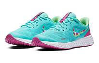 Фото № 3 с приближением к товару «‎Nike Revolution 5 GS 'Aurora Green Camo'»