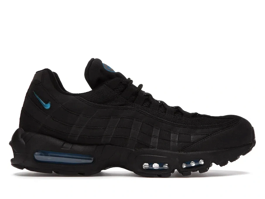 Фото № 1 с приближением к товару «‎Nike Air Max 95 Black Imperial Blue (atmos Exclusive)»