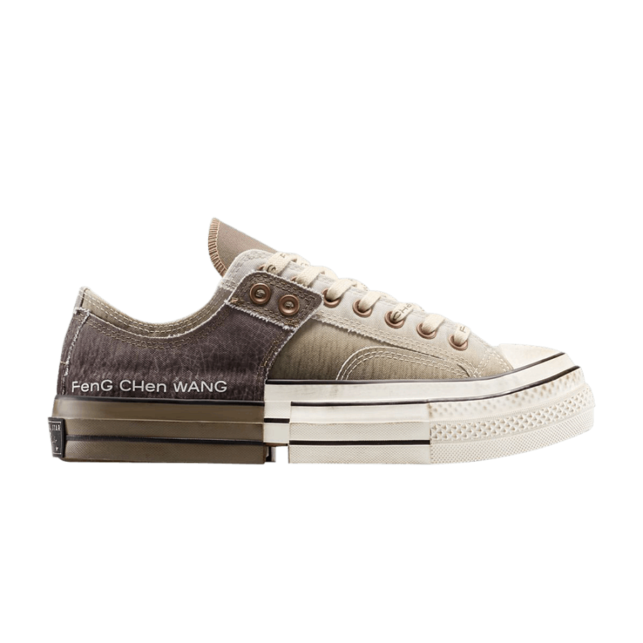 Фото № 1 с приближением к товару «‎Feng Chen Wang x Converse Chuck 70 2-in-1 Low Brown»