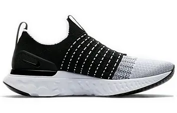 Nike React Phantom Run Flyknit 2 'Black White' - 2