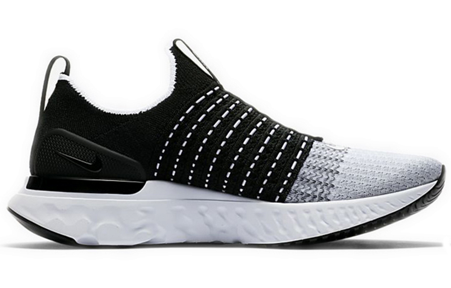 Фото № 2 с приближением к товару «‎Nike React Phantom Run Flyknit 2 'Black White'»