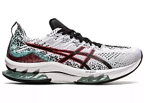 Фото № 1 с приближением к товару «‎ASICS Kinsei Blast White Black Red Aqua»