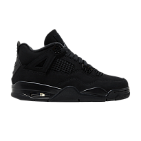 Фото № 1 с приближением к товару «‎Air Jordan 4 Retro GS Black Cat 2025»